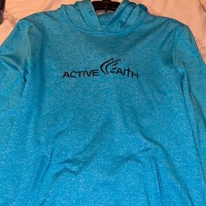 Blue Active Faith Pullover